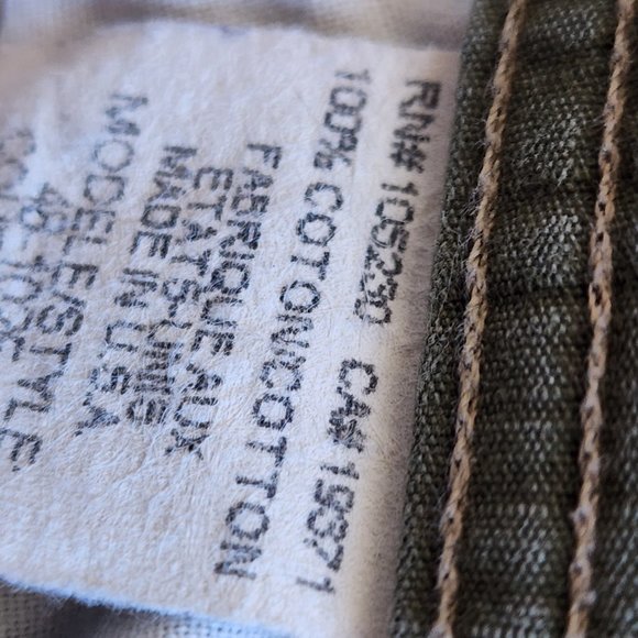 Joie Cargo Cropped Utility Pants in Olive Green - Picture 7 of 7